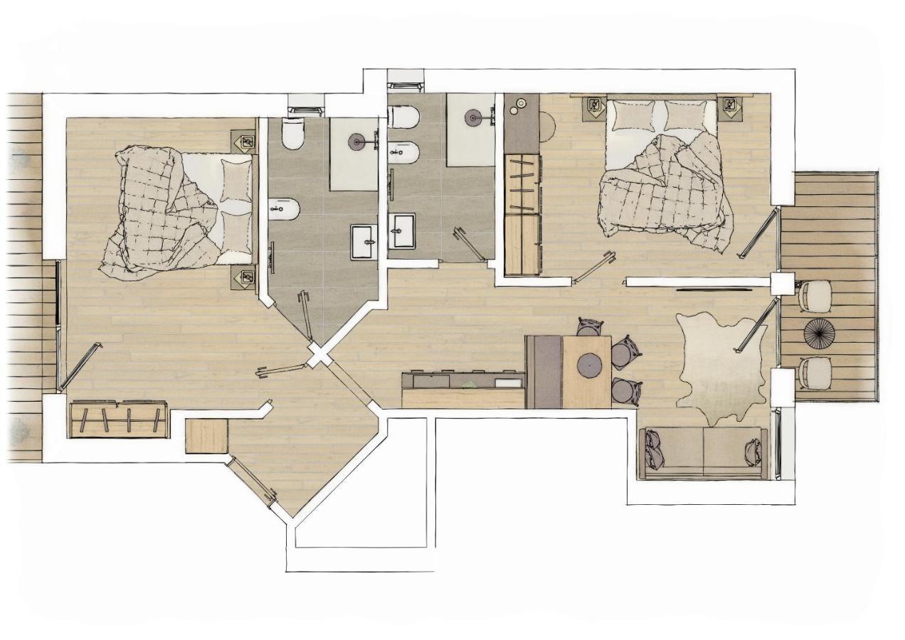 Alpenspitz Appartements - Garni - B&B Рачинес Екстер'єр фото